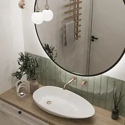 Умивальник VBI Trento 75 white накладний VBI-011903, Білий