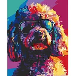 Картина за номерами Art Craft Крутий песик 40х50 см (11583-AC)