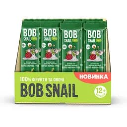 Дитячий снек  Bob Snail Яблуко-Морква-Груша 17 г - мініатюра 3