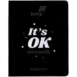 Щоденник шкільний Kite It's OK м'яка обкладинка PU (K26-283-5)