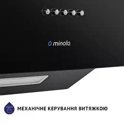 Витяжка декоративна похила Minola HDN 6224 BL 700 LED - мініатюра 9