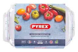 Каструля склянна Pyrex Classic, з кришкою, 2,6 л + 2,6 л (6521986) - мініатюра 5
