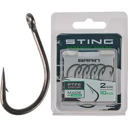 Крючок Brain Sting Straight Shank #2 (10 шт/уп)