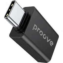 Переходник Proove Extension OTG USB-A to USB-C Black (HBEX00101001) [130304]