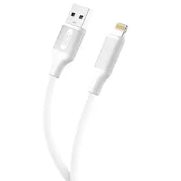 Кабель XO NB265 Minimalist Series Lightning Data Cable 1 м Білий