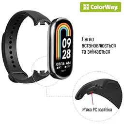 Ремінець ColorWay Xiaomi Mi Smart Band 8 Blue - мініатюра 4