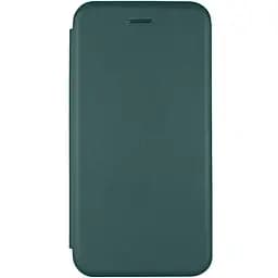 Кожаный чехол-книжка Classy для Apple iPhone 11, 6.1 Зеленый