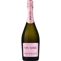 Вино ігристе San Mare Prosecco DOC Spumante екстрасухе біле 0.75 л х 2 шт. - мініатюра 2