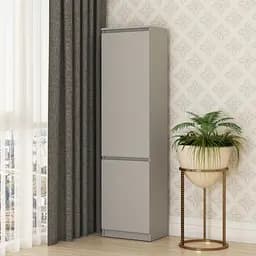 Пенал закрытый MebelStar Нео 2Д 50x35x190 см Серая мышка (MBS-1165)