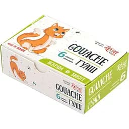 Набір гуашевих фарб Cats 6×10 мл Rosa Kids