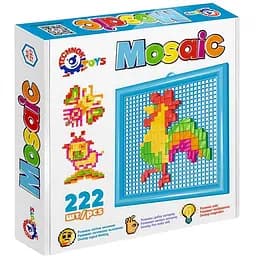 Дитяча мозаїка ТехноК 7297TXK, 222 деталі