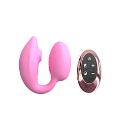 Віброяйце з вакуумною кліторальною стимуляцією Love To Love Wonderlover PINK PASSION Love To Love SO9616 97308