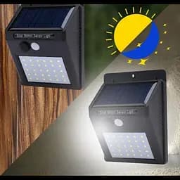 Світильник з датчиком руху Solar 609, 30 діодів, сонячна панель, захист IP65 - мініатюра 2