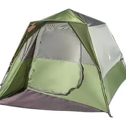 Шестиместная шестигранная палатка с двумя дверями и двумя окнами 280×240×158 см зелёная OldBro CC-SY-A55