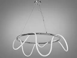 Новинка светодиодная люстра шланг для ресторана, 48W,хром