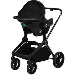 Коляска універсальна Lionelo Mika Plus 3 в 1 beige sand (LO-MIKA PLUS 3IN1 BEIGE SAND) - мініатюра 9