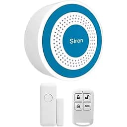 Локальна бездротова система сигналізації з сиреною Nectronix PE-519-А, 1 датчик, 1 пульт