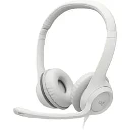 Гарнітура Logitech H390 Headset USB off-white (981-001286)