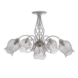 Люстра потолочная Brille в спальню E27 60W WH (BKL-587C/5)