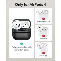 Чохол з ремінцем ESR Pulse FlickLock Case HaloLock для AirPods 4 2024 Dark Blue (1C0130402) - мініатюра 2