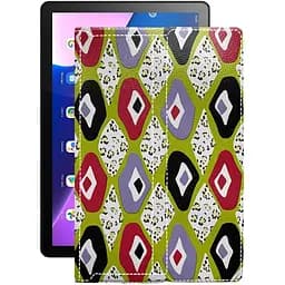 Чехол StatusCASE из экокожи для планшета Lenovo Tab M10 (3rd gen) Камни-цветные