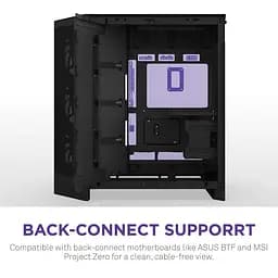 Корпус NZXT H9 Flow RGB+ Tempered Glass без БЖ Black (CM-H92FB-P1) - мініатюра 9