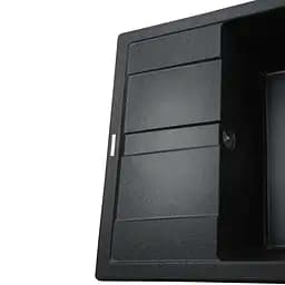 Гранітна мийка Globus Lux One графіт 650x500мм-А0001 000002983, Графит - мініатюра 5