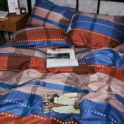 Підковдра Moon&Star Мікросатин Premium Plaid Perfection Полуторна Євро 160x220 см - мініатюра 4