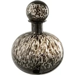 Графин J-line стеклянный с леопардовым принтом черного цвета 3.5 л (18642)