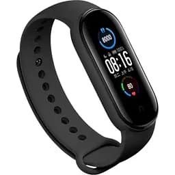 Силіконовий ремінець BeCover для Xiaomi Mi Smart Band 5 / Mi Smart Band 6 Black (705062)