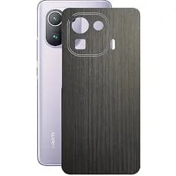 Захисна плівка StatusSKIN для Xiaomi Mi 11 Pro 2021 Корпус Вініл Дерево сріблясто-чорне