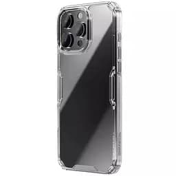TPU чохол Nillkin Nature Pro Series для Apple iPhone 16 Pro Max (6.9) Безбарвний (прозорий) - мініатюра 2