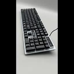 Клавіатура дротова XSTRIKE X-1080, RGB підсвічування, 104 клавіші, USB, чорна - мініатюра 2
