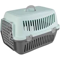 Переноска для котів та собак AnimAll CNR-134 сіро-м'ятна