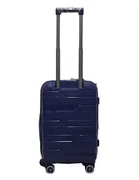 Валіза маленька S поліпропілен Milano bag 0306 56×35×24см 33л Темно-синій - мініатюра 3