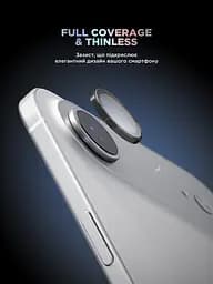 Захисне скло для камери Apple iPhone 17 Air, Supreme BI, чорний колір, з рамкою, глянцеве скло для захисту лінз, протиударне, прозоре, з клейовим шаром по контуру, не впливає на якість фото, ArmorStandart (ARM86448) - мініатюра 2