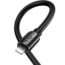 Дата кабель Hoco U143 Joy USB to Lightning 2.4A (1.2m) Black - мініатюра 6