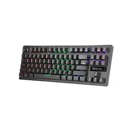 Клавіатура Xtrike ME GK-979 5 colors-LED Mechanical Red Switch USB Black (GK-979) - мініатюра 3
