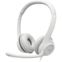 Гарнітура Logitech USB H390 (981-001286) White (6857749) - мініатюра 2