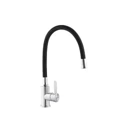 Смеситель для кухни с гибким изливом Ibergrif M22119-2 CV028502 Хром матовый