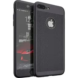 Чохол-накладка iPaky 360 Mesh PC Heat Dissipation cover case 3 in 1 iPhone 7 Plus Black - мініатюра 7