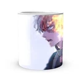 Кружка GeekLand Моя геройська академія My Hero Academia Тодорокі у вогні MHA 02.502 - мініатюра 2