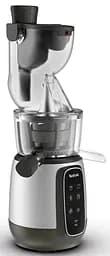 Соковитискач Tefal Ultra Juice шнековий 200 Вт сріблясто-чорний (ZC605D38) - мініатюра 3