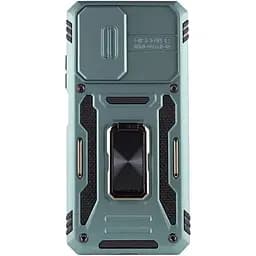 Ударостійкий чохол Epik Camshield Army Ring для Xiaomi Redmi 9A Зелений / Light Green
