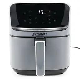 Аерофритниця безмасляна аерогриль Styleberg 1571G 6.5 л мультипіч фритюрниця з цифровим керуванням 2000 Вт - мініатюра 2