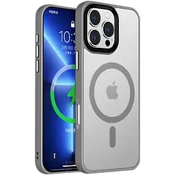 Чохол Ummi Colorful with MagSafe для Apple iPhone 16 Pro Max 6.9" Сірий/Grey