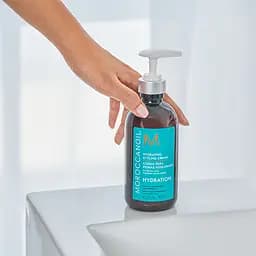 Зволожуючий крем для стайлінгу Moroccanoil Hydration 300 мл - мініатюра 4