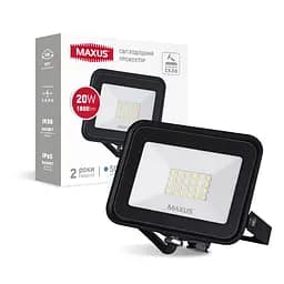 Прожектор світлодіодний MAXUS FL-04 20W 5000K