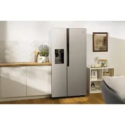 Холодильник Gorenje SBS 179x68x91 см 2 дв. Х 368 л М 167 л A++ NF Plus Інвертор диспенсер дисплей сірий - мініатюра 2