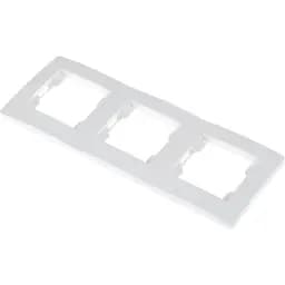 Рамка Brille для розетки ZB-3F wh - мініатюра 2